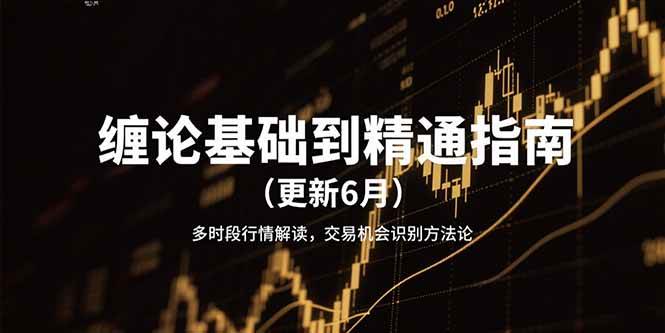 缠论基础到精通指南（更新6月）多时段行情解读，交易机会识别方法论-悟空知识星球
