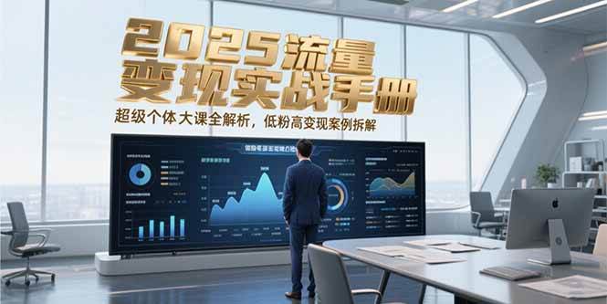 2025流量变现实战手册，超级个体大课全解析，低粉高变现案例拆解-悟空知识星球