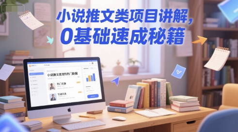 小说推文类项目讲解，0 基础速成秘籍-悟空知识星球