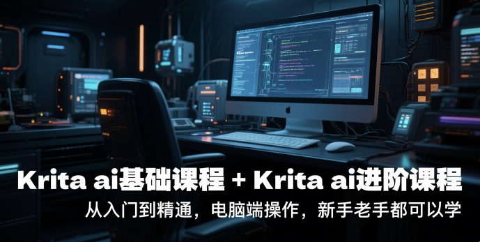 krita ai基础课程+Krita ai进阶课程，从入门到精通，电脑端操作，新手老手都可以学-悟空知识星球