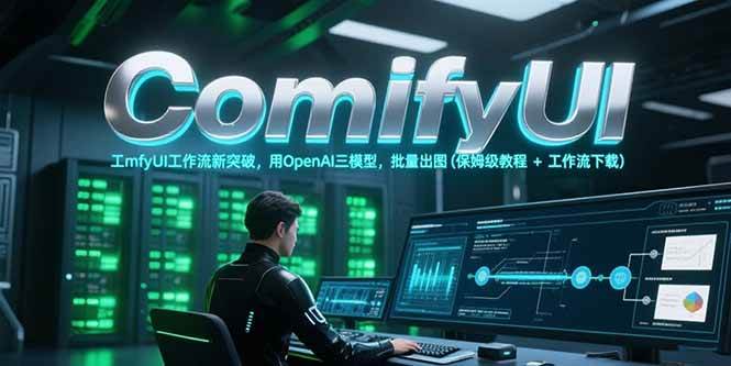 ComfyUI工作流新突破，用OpenAI三模型，批量出图(保姆级教程+工作流下载)-悟空知识星球