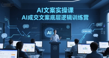 AI文案实操课，AI成交文案底层逻辑训练营-悟空知识星球