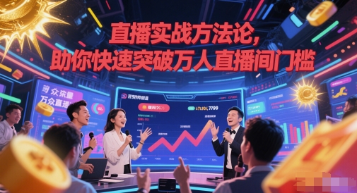 直播实战方法论，助你快速突破万人直播间门槛-悟空知识星球