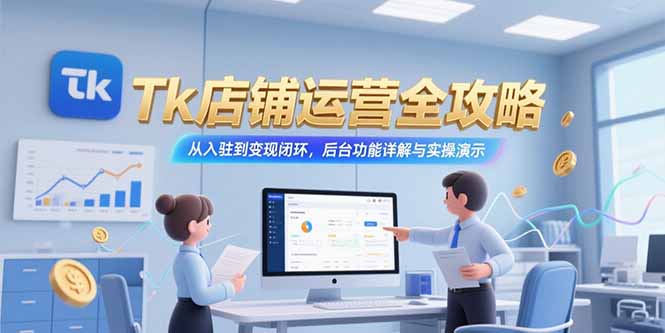 （15345期）Tk店铺运营全攻略，从入驻到变现闭环，后台功能详解与实操演示-悟空知识星球