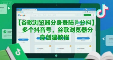 谷歌浏览器分身登陆多个抖音号，谷歌浏览器分身创建教程-悟空知识星球