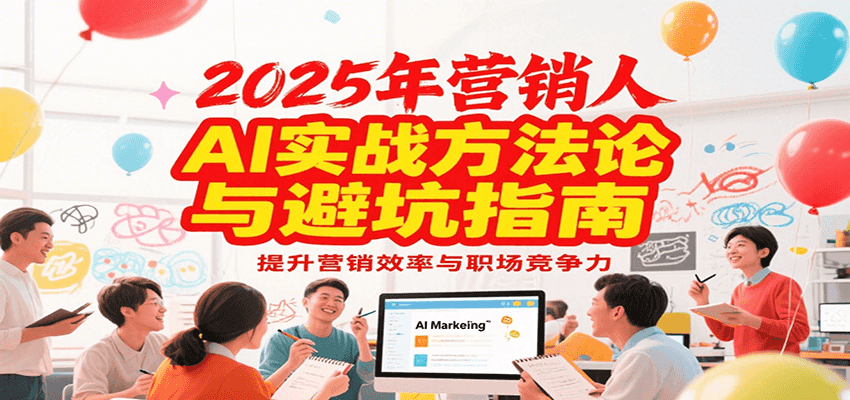 2025年营销实战方法论与避坑指南，利用AI提升营销效率与职场竞争力-悟空知识星球