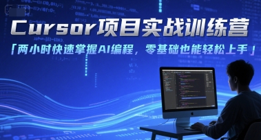 Cursor项目实战训练营，两小时快速掌握AI编程，零基础也能轻松上手-悟空知识星球