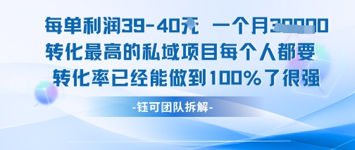 每单利润40一个月7k+转化最高的私域项目，每个人都要的产品转化率已经能做到100%-悟空知识星球