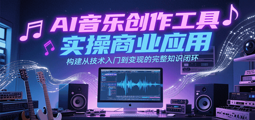 AI音乐创作工具实操商业应用，构建从技术入门到变现的完整知识闭环-悟空知识星球