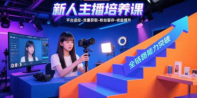 （15701期）新人主播培养课：平台适应-流量获取-粉丝留存-收益提升 全链路能力突破-悟空知识星球