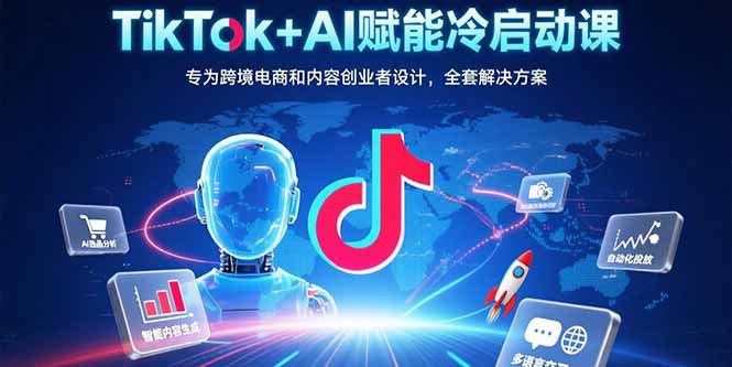 （15561期）TikTok+AI赋能冷启动课：专为跨境电商和内容创业者设计，全套解决方案-悟空知识星球