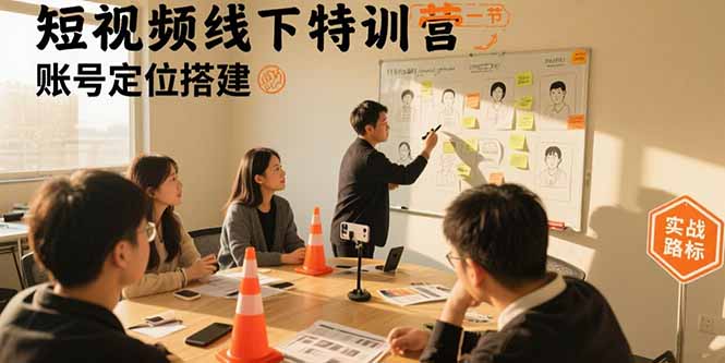 （15707期）短视频线下特训营：账号定位搭建/口播号拍摄剪辑/直播间流量入口/变现实战-悟空知识星球