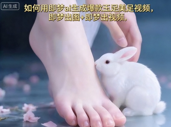 如何用即梦ai生成爆款玉足美足视频，即梦出图+即梦出视频，快速涨粉-悟空知识星球