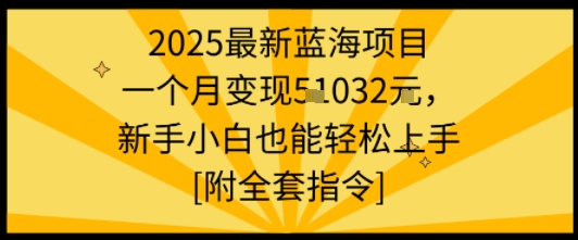 2025最新蓝海项目一个月变现1w+新手小白也能轻松上手【附全套指令】-悟空知识星球