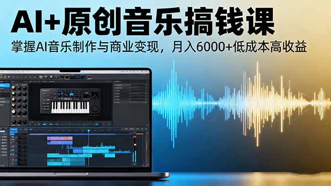 （16324期）AI+原创音乐搞钱课：掌握AI音乐制作与商业变现，月入6000+低成本高收益-悟空知识星球
