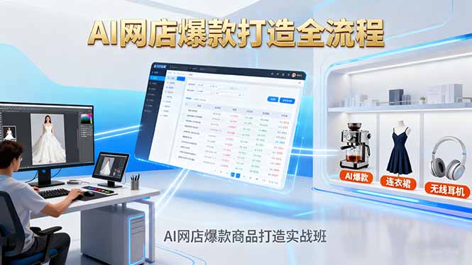 （16326期）AI网店爆款商品打造实战班：AI技术实现商品图智能处理，快速搭建AI网店-悟空知识星球