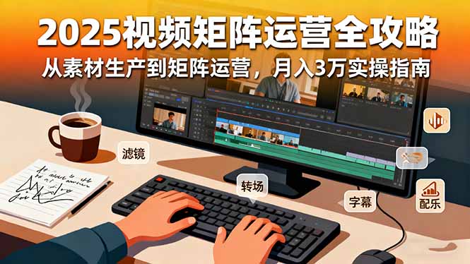 （16333期）2025短视频矩阵运营全攻略：从素材生产到矩阵运营，月入3万实操指南-悟空知识星球