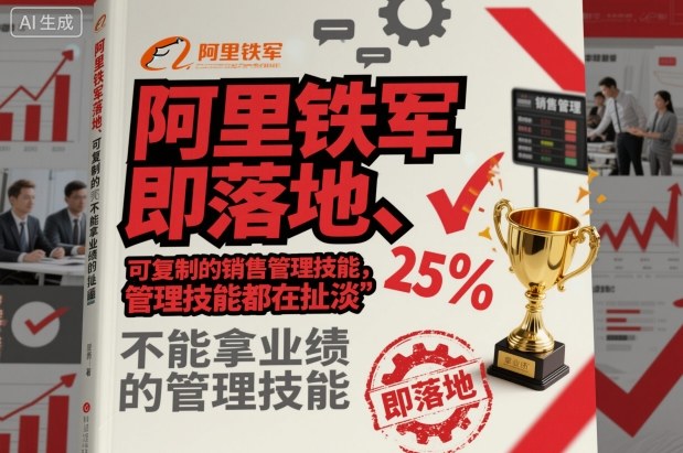 阿里铁军即落地、可复制的销售管理技能，不能拿业绩的管理技能都在扯淡-悟空知识星球