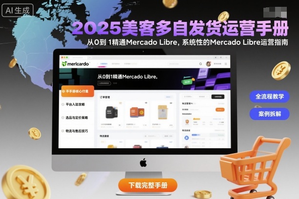 2025美客多自发货运营手册:从0到1精通Mercado Libre,系统性的Mercado Libre运营指南-悟空知识星球
