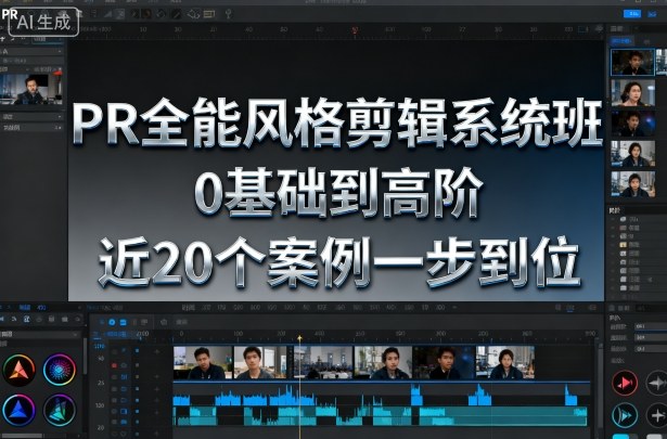 PR全能风格剪辑系统班，0基础到高阶，近20个案例一步到位-悟空知识星球