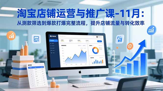 (16714期)淘宝店铺运营与推广课-11月:从测款筛选到爆款打爆完整流程,提升店铺流量与转化效率-悟空知识星球