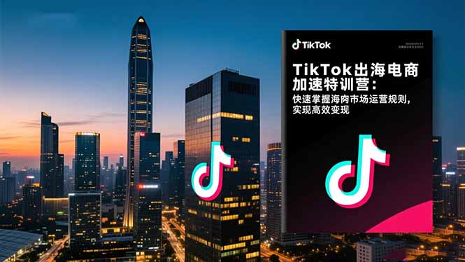 （16535期）TikTok出海电商加速特训营：快速掌握海外市场运营规则，实现高效变现-悟空知识星球