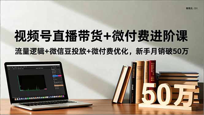（16684期）视频号直播带货+微付费进阶课：流量逻辑+微信豆投放+微付费优化，新手月销破50万-悟空知识星球