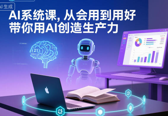 AI系统课，从会用到用好，带你用AI创造生产力-悟空知识星球