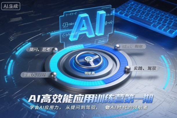 AI高效能应用训练营第一期，学会AI应用力，从提问到驾驭，做AI时代的领航者-悟空知识星球