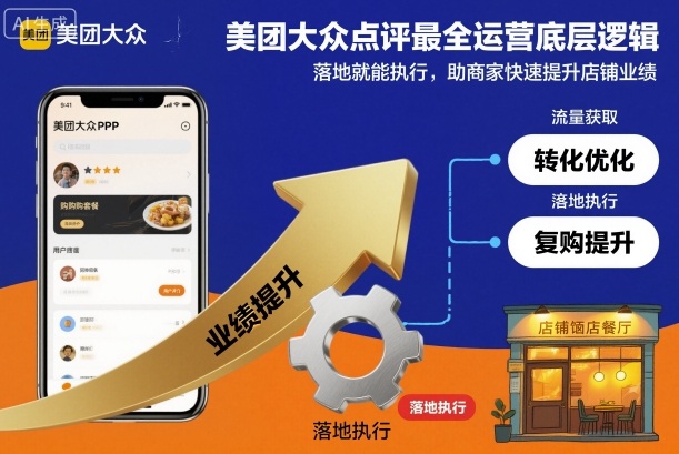 美团大众点评最全运营底层逻辑，落地就能执行，助商家快速提升店铺业绩-悟空知识星球