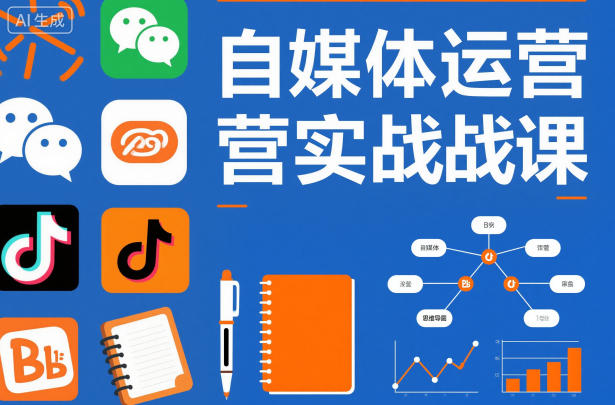 自媒体运营实战课，掌握一套系统的自媒体运营底层方法论，成为优秀的内容创作者-悟空知识星球