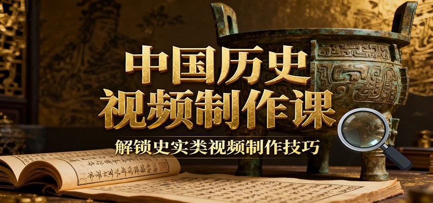 中国历史视频制作课：疆域地图集+参考文案+练习素材，解锁史实类视频制作技巧-悟空知识星球