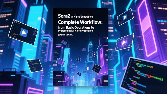 (16758期)Sora2 AI视频生成的系统教程(英文版):从基础操作到专业级AI视频制作的完整工作流-悟空知识星球