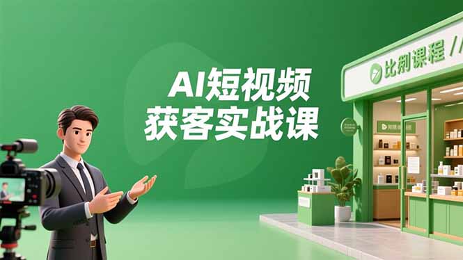 （16747期）AI短视频获客实战课，数字人创作、实体行业应用、精准引流，30天获取客源月入6万+-悟空知识星球