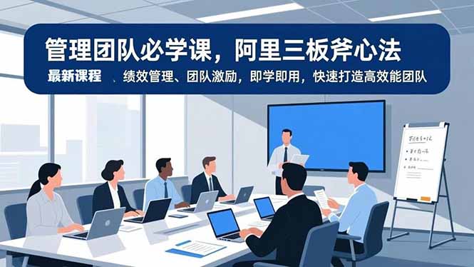 （16929期）管理团队必学课，阿里三板斧心法、绩效管理、团队激励，即学即用，快速打造高效能团队-悟空知识星球