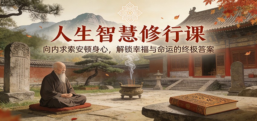 人生智慧修行课：向内求索安顿身心，解锁幸福与命运的终极答案-悟空知识星球