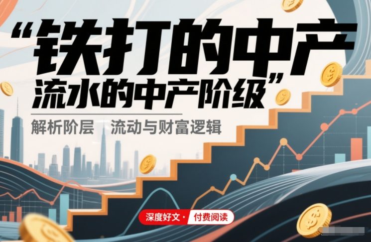 付费文章：铁打的中产，流水的中产阶级-悟空知识星球