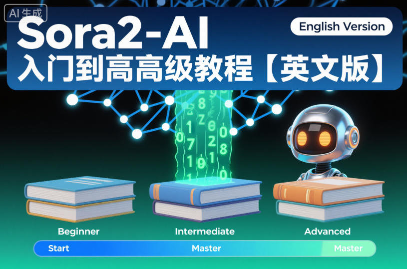 Sora2-AI入门到高级教程【英文版】-悟空知识星球
