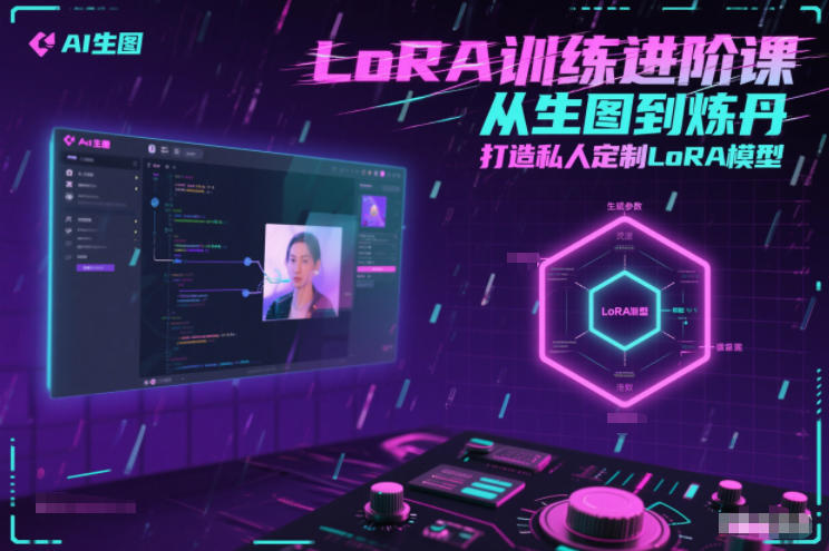 LoRA训练进阶课，从生图到炼丹，打造私人定制LoRA模型-悟空知识星球