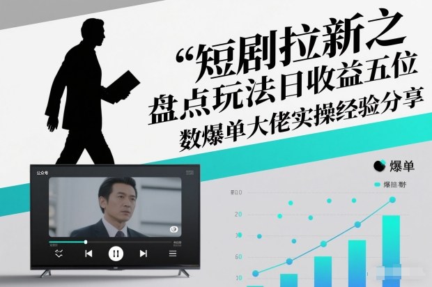 短剧拉新之盘点玩法日收益五位数爆单大佬实操经验分享-悟空知识星球