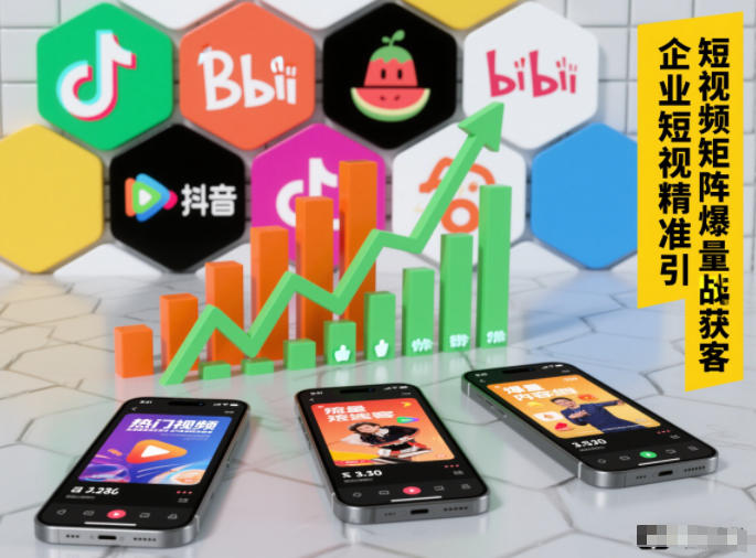 企业短视频精准引流矩阵获客，短视频矩阵爆量战法-悟空知识星球