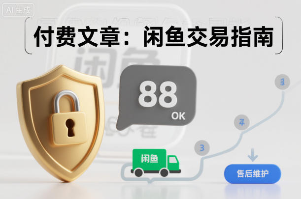 付费文章：闲鱼交易指南，怎么才能降低被坑被马扁的概率-悟空知识星球