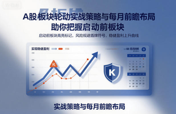 A股板块轮动实战策略与每月前瞻布局,助你把握启动前板块,规避风险,实现稳健盈利-悟空知识星球