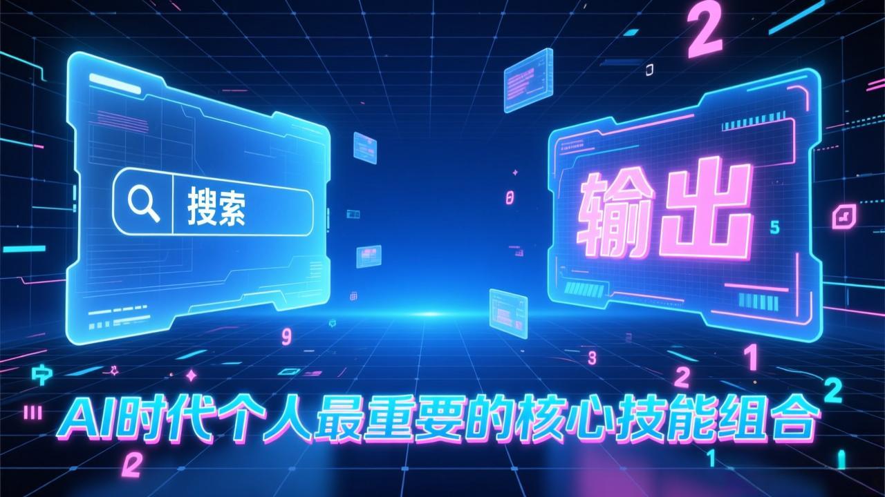 （17074期）付费文章：AI时代个人最重要的核心技能组合：“输出能力”和“搜索能力”-悟空知识星球