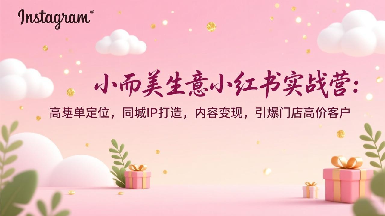 (17113期)小而美生意小红书实战营:高客单定位,同城IP打造,内容变现,引爆门店高价客户-悟空知识星球