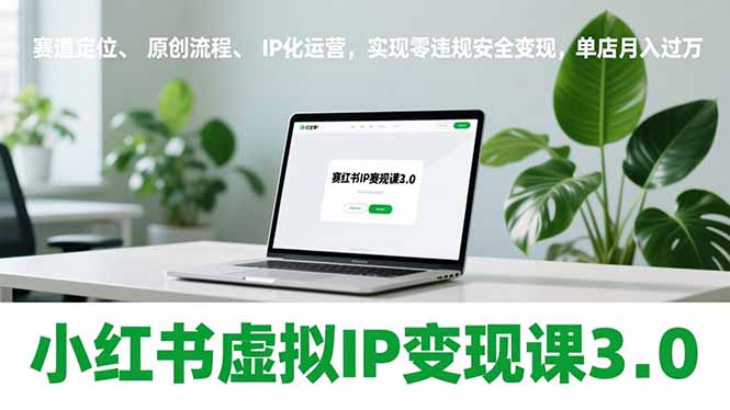 （17029期）小红书虚拟IP变现课3.0，赛道定位、原创流程、IP化运营，实现零违规安全变现，单店月入过万-悟空知识星球