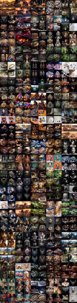 图片[4]-460+专业Midjourney珠宝摄影AI提示词戒指，项链-耳环-手链-宝石等，立即开始创作珠宝艺术-悟空知识星球