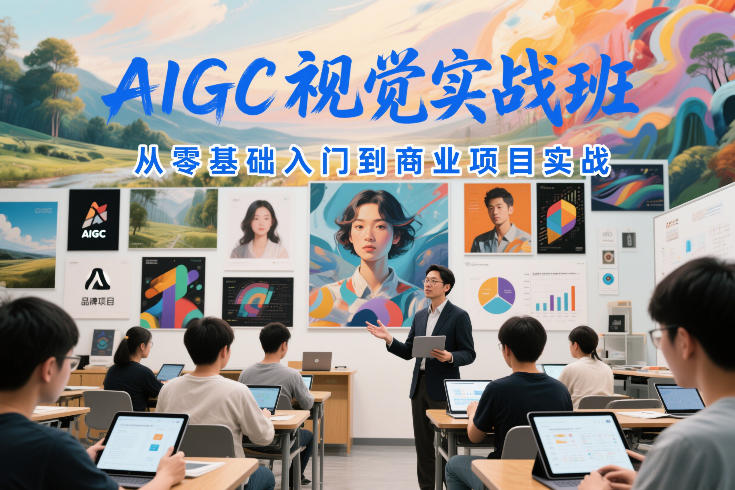 AIGC视觉实战班，从零基础入门到商业项目实战-悟空知识星球