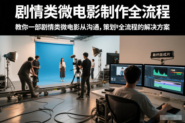 剧情类微电影制作全流程，教你一部剧情类微电影从沟通，策划到拍摄制作全流程的解决方案-悟空知识星球