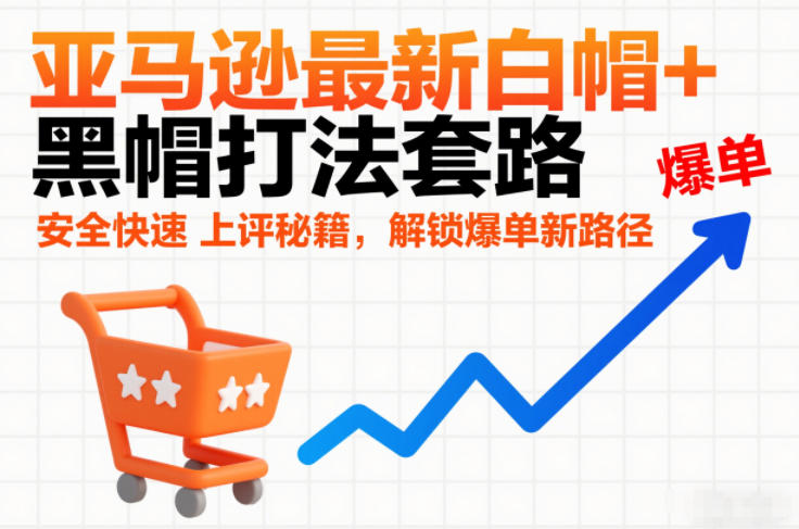 亚马逊最新白帽+黑帽打法套路，安全快速上评秘籍，解锁爆单新路径-悟空知识星球